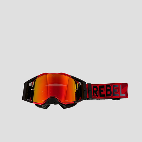 Defiant Pro Motocross Goggle - Crimson - Premium Motocross Goggle from Rebel Optics - Just $84.99! Shop now at Rebel Optics