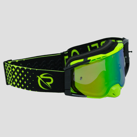 Defiant Pro Motocross Goggle - Flo Yellow - Premium Motocross Goggle from Rebel Optics - Just $84.99! Shop now at Rebel Optics