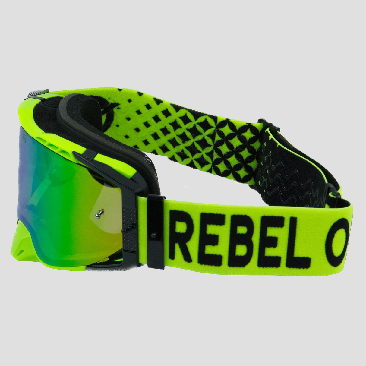 Defiant Pro Motocross Goggle - Flo Yellow - Premium Motocross Goggle from Rebel Optics - Just $84.99! Shop now at Rebel Optics