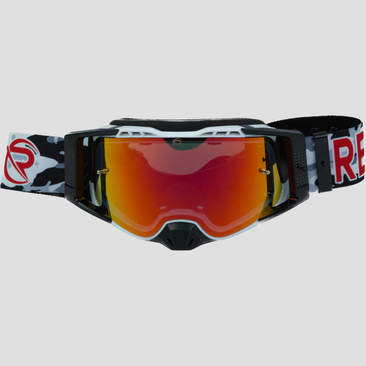 Defiant Pro Motocross Goggle - White Camo - Premium Motocross Goggle from Rebel Optics - Just $84.99! Shop now at Rebel Optics