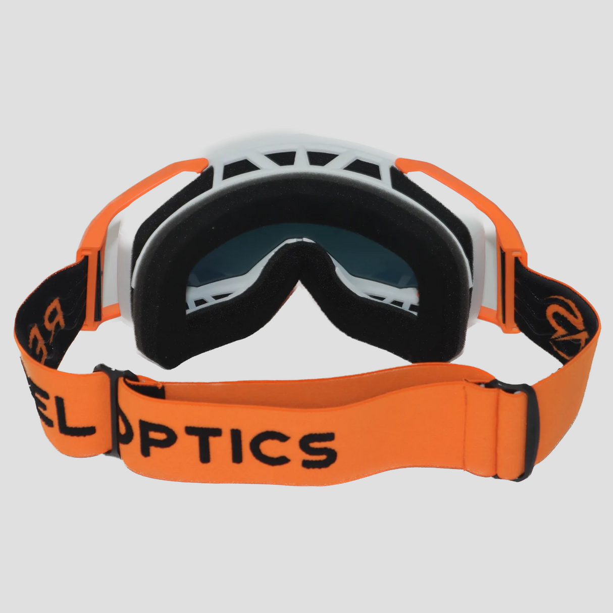 Revolution Motocross Goggle - White/Orange - Premium Motocross Goggle from Rebel Optics - Just $54.99! Shop now at Rebel Optics